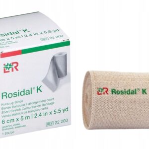 Rosidal K 6cm * 5m 1pc turniquet elastic cu tensiune scurtă